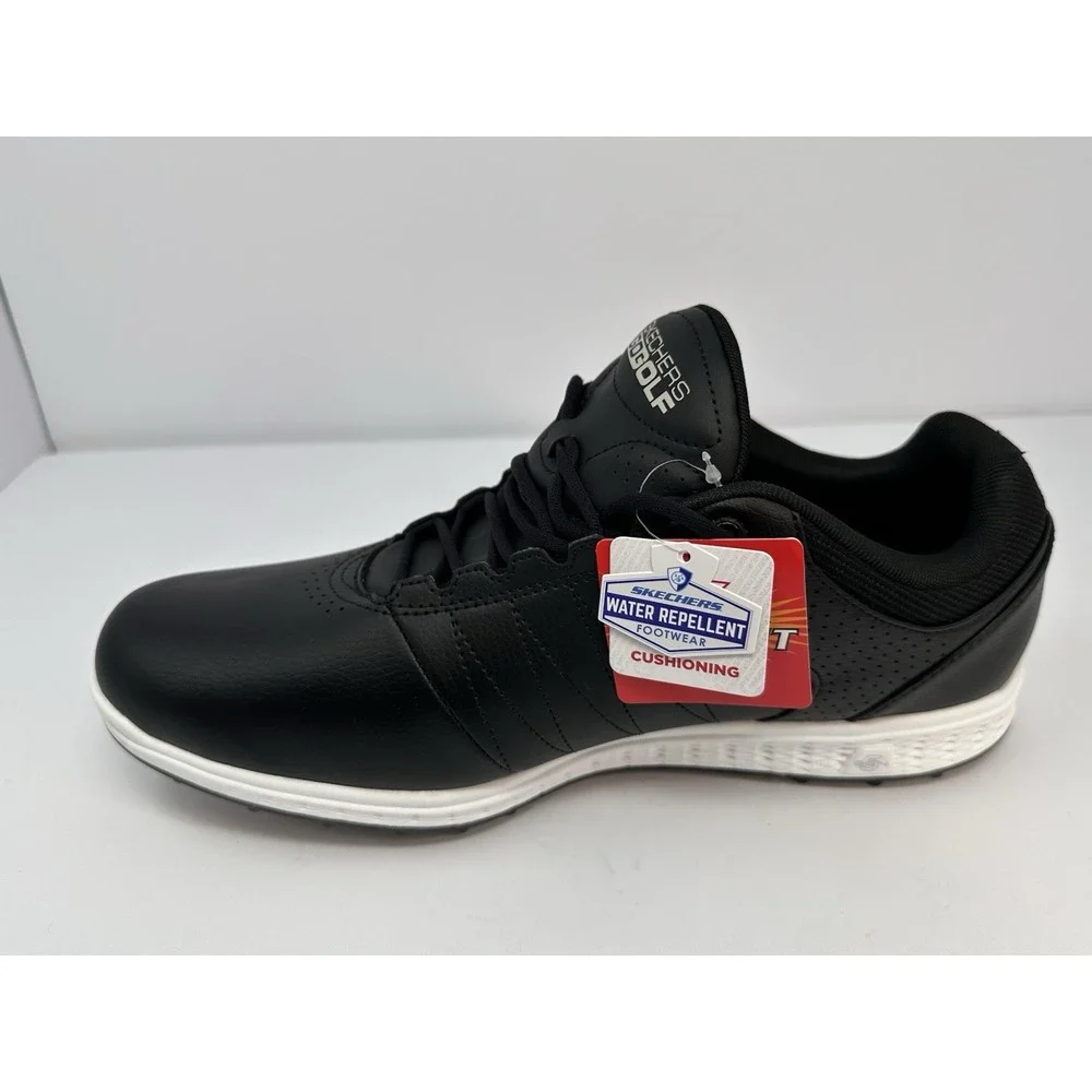 Skechers Pivot Spikeless Golf Shoes Mens Size 10 Black Extra Wide 54545EWW NIB